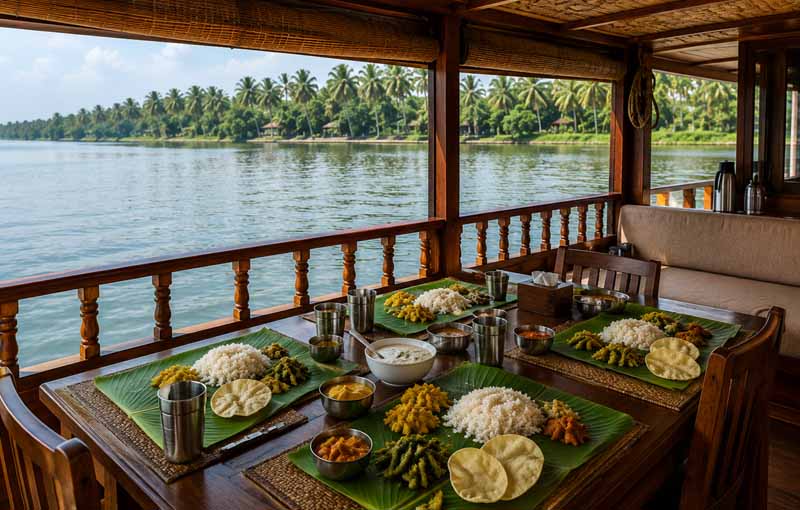 Lunch cruise package with deluxe houseboat